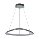   ELMARK 003064-028098 LED FÜGGESZTETT LÁMPA GETAFE MD3888-1S-3BCT 34W 3000K FEKETE/KRÓM