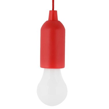 ELMARK 100175/R IZZÓFORMÁJÚ PULA FÉNY E-6621 1W PIROS