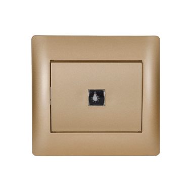 ELMARK 11183C RHYME nyomógomb fém arany