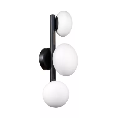 ELMARK 133867-027990 FALI LÁMPA OMI 1178 3XG9 Fekete