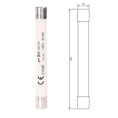 ELMARK 15PV32A BIZTOSÍTÉK FOLYAMAT 10X85 32A 1500VDC