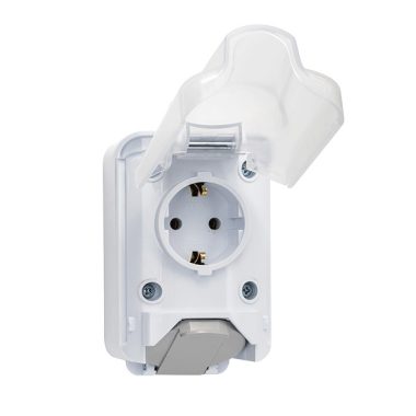 ELMARK 190213 NÉMET TÍPUSÚ DUGASZ 16 250V FEHÉR, IP44 ELMARK 190213 NÉMET TÍPUSÚ DUGASZ 16 250V FEHÉR, IP44