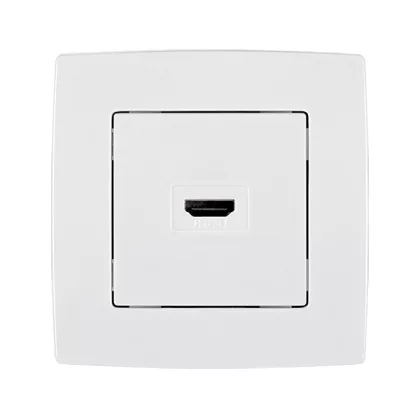 ELMARK 190747 CITY HDMI ALJZAT FEHÉR METÁL