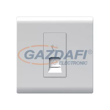 ELMARK 190847 "London" süllyesztett RJ11 telefon aljzat, fehér, 13A, PC