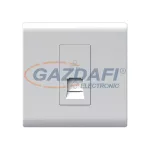   ELMARK 190851 "London" süllyesztett RJ45 informatikai aljzat, fehér, 13A, PC