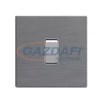   ELMARK 190922 "London" süllyesztett keresztkapcsoló, 10AX, rozsdamentes acél