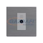   ELMARK 190943 "London" süllyesztett TV aljzat, rozsdamentes acél