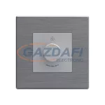   ELMARK 190960 "London" süllyesztett ventilátorszabályozó kapcsoló, rozsdamentes acél, 250W