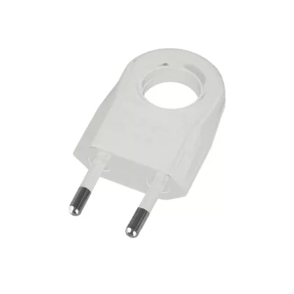   ELMARK 192115/WH Földeletlen leng dugvilla kihúzó gyrvel 6A fehér