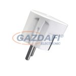 ELMARK 192117/WH Alsó bekötés bakelit dugvilla 16A fehér