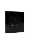 ELMARK 195024/BL UK TYPE SOCKET 13A GLASS FRAME BLACK ELMARK 195024/BL UK TYPE SOCKET 13A GLASS FRAME BLACK