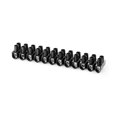 ELMARK 22512217 TERMINAL BLOCK 10MM2 HF 125°C PA6, BLACK