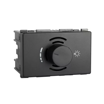 ELMARK 27053 LECCE LED DIMMER 200VA 3 MODUL ANTRACIT