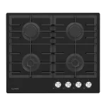 ELMARK 300071 RK EL-60GH096 GLASS GAS HOB 60CM