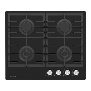 ELMARK 300071 RK EL-60GH096 GLASS GAS HOB 60CM