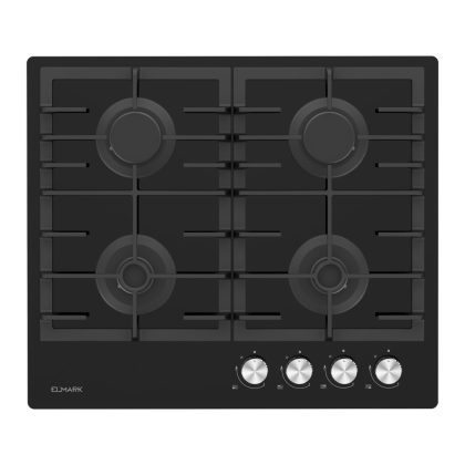 ELMARK 300071 RK EL-60GH096 GLASS GAS HOB 60CM