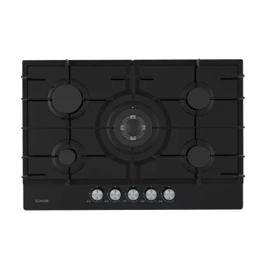 ELMARK 300073 RK EL-75GQ095 GLASS GAS HOB 75CM