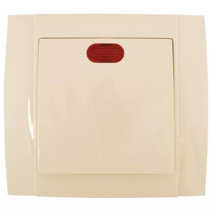 ELMARK 380607 HAKAN SR- 2501 1 WAY kapcsoló FÉNYES KRÉM