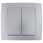   ELMARK 380702 HAKAN SR- 2504 CHANDELIER SWITCH EZÜST SZÜRKE