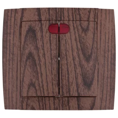 ELMARK 380708 HAKAN SR- 2502 csillárkapcsoló kapcsoló jelzfényes wenge