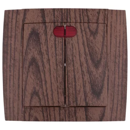   ELMARK 380708 HAKAN SR- 2502 csillárkapcsoló kapcsoló jelzfényes wenge