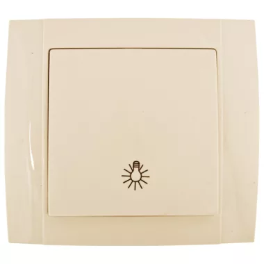 ELMARK 380823 HAKAN SR- 2514 NYOMÓKAPCSOLÓ LÁMPAJELLEL KRÉM