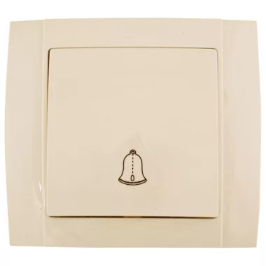 ELMARK 380827 HAKAN SR- 2509 NYOMÓKAPCSOLÓ CSENGJELLEL KRÉM