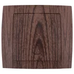   ELMARK 380828 HAKAN SR- 2509 PUSH BUTTON SWITCH WITH BELL SIGNAL WENGE