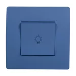 ELMARK 38104 BASIC TG112A NYOMÓ KAPCSOLÓ KÉK