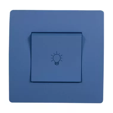 ELMARK 38104 BASIC TG112A NYOMÓ KAPCSOLÓ KÉK