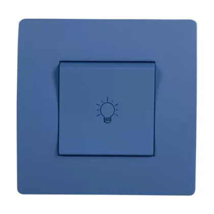 ELMARK 38104 BASIC TG112A NYOMÓ KAPCSOLÓ KÉK