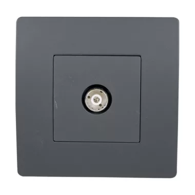 ELMARK 38363 BASIC TZ111 TV ANTENNA aljzat GRAFIT