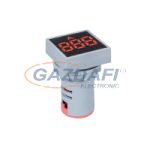   ELMARK 401557 Digitális ampermérő, szögletes EL-ED16S AC 0-100A D22mm