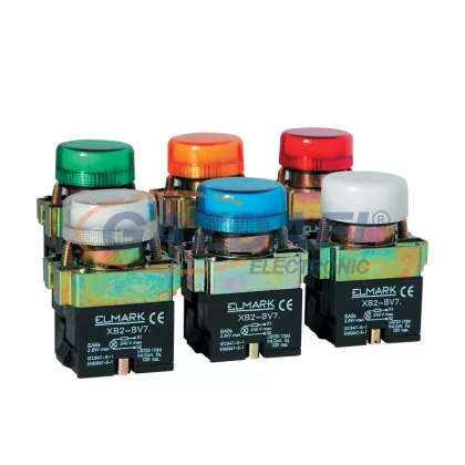 ELMARK 401975 Jelzólámpa, 230V, sárga EL2- BV75