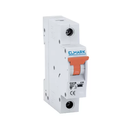   ELMARK 41106R MINIATURE CIRCUIT BREAKER C61R 6A 1P 6kA CURVE C
