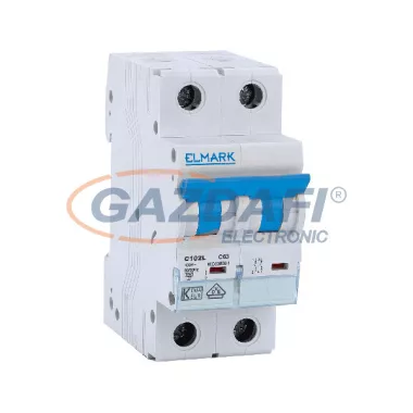 ELMARK 41211C/B KISMEGSZAKÍTÓ, JELÖLHET C102L 40A 2P 10kA , B KARAKTERISZTIKA