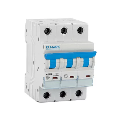   ELMARK 41307C KISMEGSZAKÍTÓ, JELÖLHET C103L 20A 3P 10kA, C JELLEG