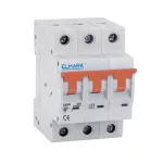   ELMARK 41332R MINIATURE CIRCUIT BREAKER C63R 32A 3P 6kA CURVE C