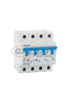 ELMARK 41405C/B kismegszakító, jelölhet C104L 16A 4P 10kA , B karakterisztika