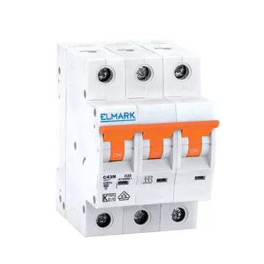 ELMARK 41646C KISMEGSZAKÍTÓ C43N 32A 3P 4.5kA , C JELLEG