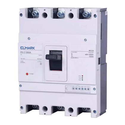   ELMARK 44931 MCCB DS1-3E 1250A ELEKTRONIKUS ÁLLÍTÁSI TARTOMÁNY 3P 500-1250A