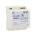 ELMARK 46DR6024 DR-60-24 POWER SUPPLY 24V OUTPUT VOLTAGE 60W