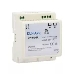 ELMARK 46DR6024 DR-60-24 POWER SUPPLY 24V OUTPUT VOLTAGE 60W