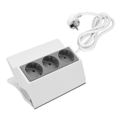   ELMARK 47003 HÁROM ÁGÚ KLIPSZ TÖBB DUPLA KÉSZLET 3x1.0mm2 1.5m