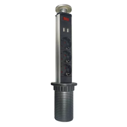 ELMARK 47006 MULTIPLUG TORONY 8 MOD. KÉSZLET, ELOXÁL