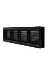 ELMARK 500196/BL EL02-129 AJTÓ RÁCS 115x430MM, Fekete