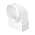   ELMARK 500215 EL02-403 KEREK TO KOCKA CSATLAKOZÓ 90° D100-110/55MM