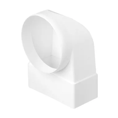 ELMARK 500215 EL02-403 KEREK TO KOCKA CSATLAKOZÓ 90° D100-110/55MM