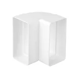   ELMARK 500221 EL02-524 VERTIKÁLIS 90° ELHELYEZÉS LAPOS CSATORNÁKHOZ 220x55