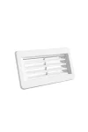 ELMARK 500232 EL02-415 PVC VÉGGRILL LAPOS CSATORNÁKHOZ 110x55MM